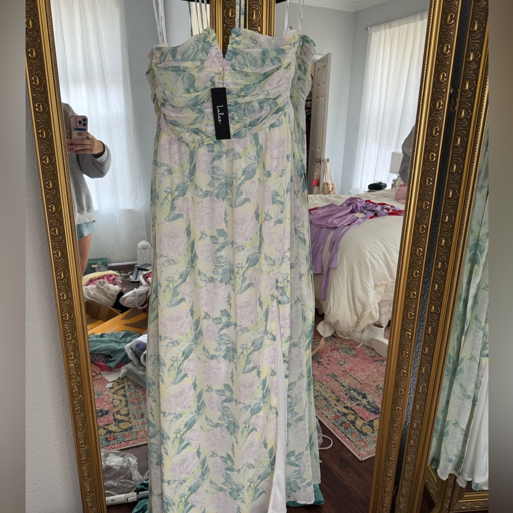 Floral formal dress
